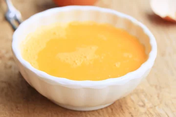 Crédence de cuisine en verre imprimé Oeufs sur le plat egg yolk