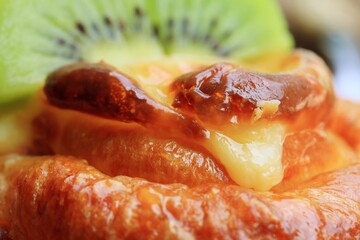 bread kiwi fruit tart