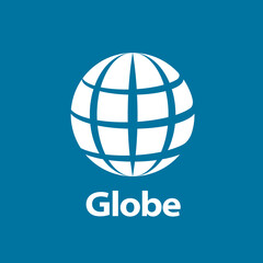 vector logo globe