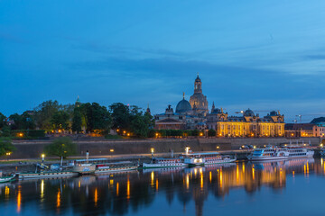 Blick auf die Dresdner Altstadt