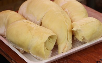Durian at the market