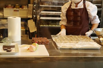 Making to sweet chocolate
