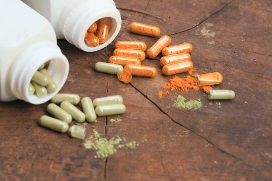 Herbal Medicines in capsule