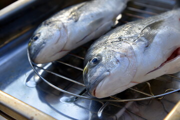 bream on grill 
