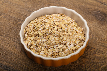 Raw oatmeal