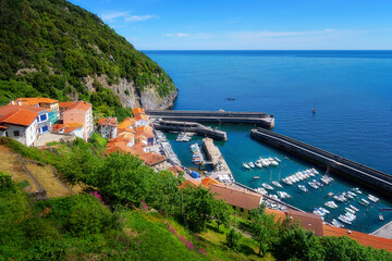 Elantxobe village in Basque Country