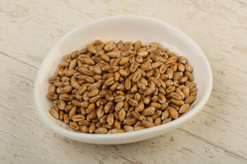 Wheat grains