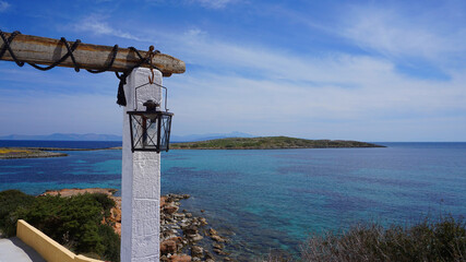 Spring photo of Hamolia area in Porto Rafti, Mesogeia, Attica, Greece