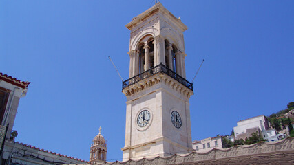 Photo from famous island of Hydra, Saronic gulf, Greece