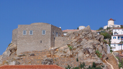 Photo from famous island of Hydra, Saronic gulf, Greece