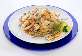Frittura di pesce, fuoco selettivo