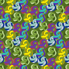 Obraz premium decorative floral background