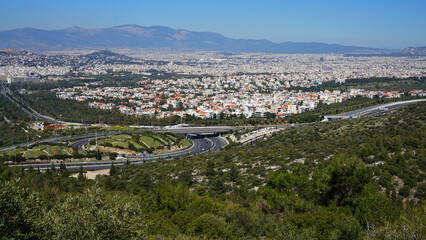 Photo of Kessariani area in Hymetus mountain, Attica, Greece