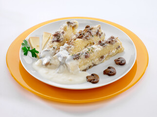 Polenta con funghi
