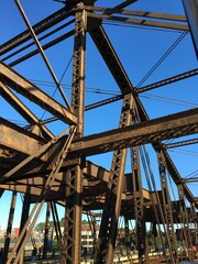 Railway Bridge in Boston USA