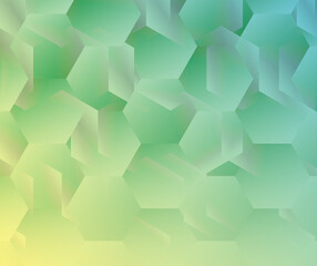 Obraz na płótnie Canvas Vector Abstract geometric background, Hexagon shape design.