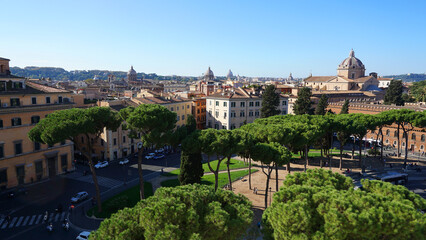 Photo from iconic city of Rome on a lovely morning, Italy