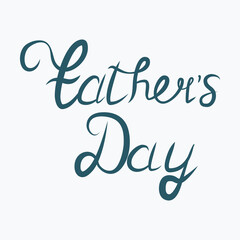 Naklejka na ściany i meble Happy Fathers Day.Happy fathers day card
