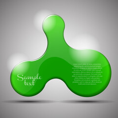  Abstract Speech Bubble 