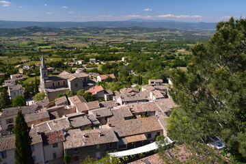 Fototapeta premium Bonnieux et paysages du Luberon