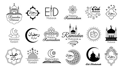 Islamic Emblems Set