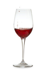 rose wine being poured