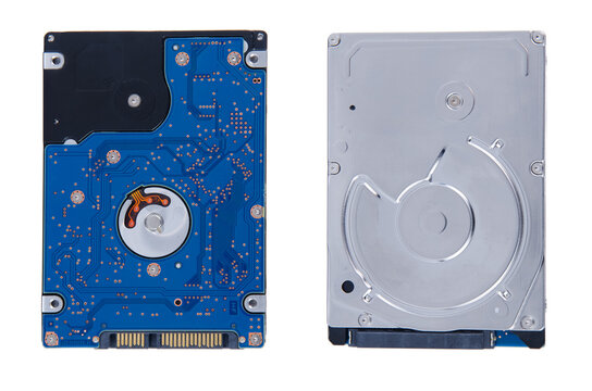 technology drive storage on isolated background