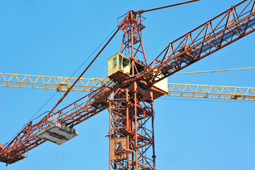 Construction tower crane