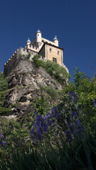 Fototapeta na wymiar Burg Saint Pierre im Aostatal