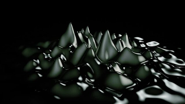 Looping liquid animation blue color.Good for intro opener.As screensaver and wallpaper.With optical flares and shine.Fluid abstract movement.