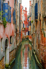 picturesque channels in Venice
