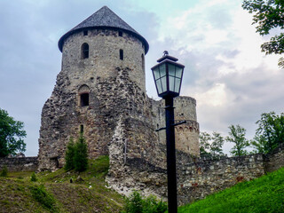 Fototapeta na wymiar cesis castle, latvia