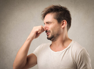 Fototapeta premium Unbearable smell