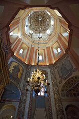 Mosca, 26/04/2017: vista degli interni della Cattedrale di San Basilio, la famosa chiesa ortodossa russa in Piazza Rossa