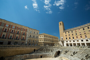 Obraz premium Anfiteatro romano di Lecce