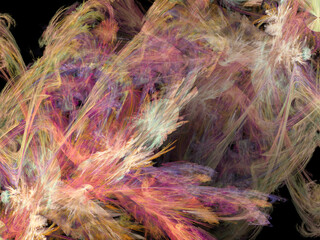 Abstract background. Digital collage.