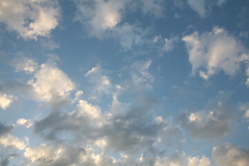 Fototapeta na wymiar clouds sky