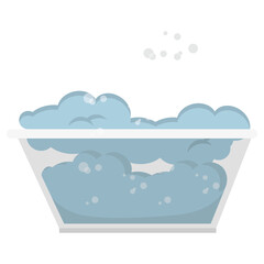 Tank for soaking in laundry vector illustration design