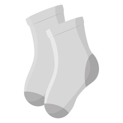 socks hanging in the laundry vector illustration design