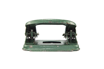 old office paper hole puncher
