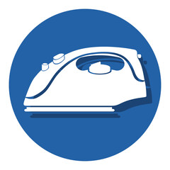 clothes iron isolated icon vector illustration design