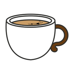 coffee cup isolated icon vector illustration design