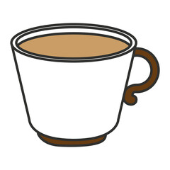 coffee cup isolated icon vector illustration design