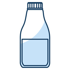 Laundry product in plastic bottle vector illustration design
