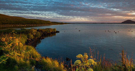 Obraz premium Myvatn Lake, Iceland