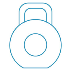 weight lifting device icon vector illustration design