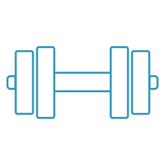 weight lifting device icon vector illustration design