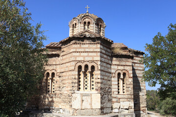 Fototapeta na wymiar Byzantine Church the Holy Apostles