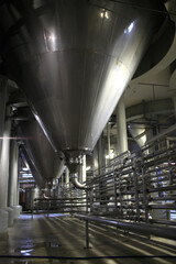 Obraz premium Inside of beer factory