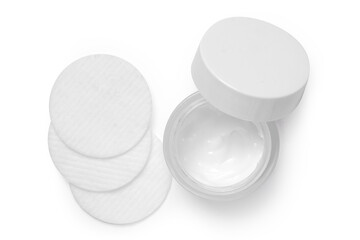 Cotton pads isolation